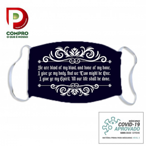 Máscara Reutilizável Outlander - Vows